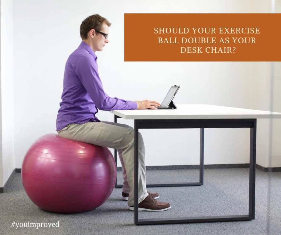 swiss ball office chair