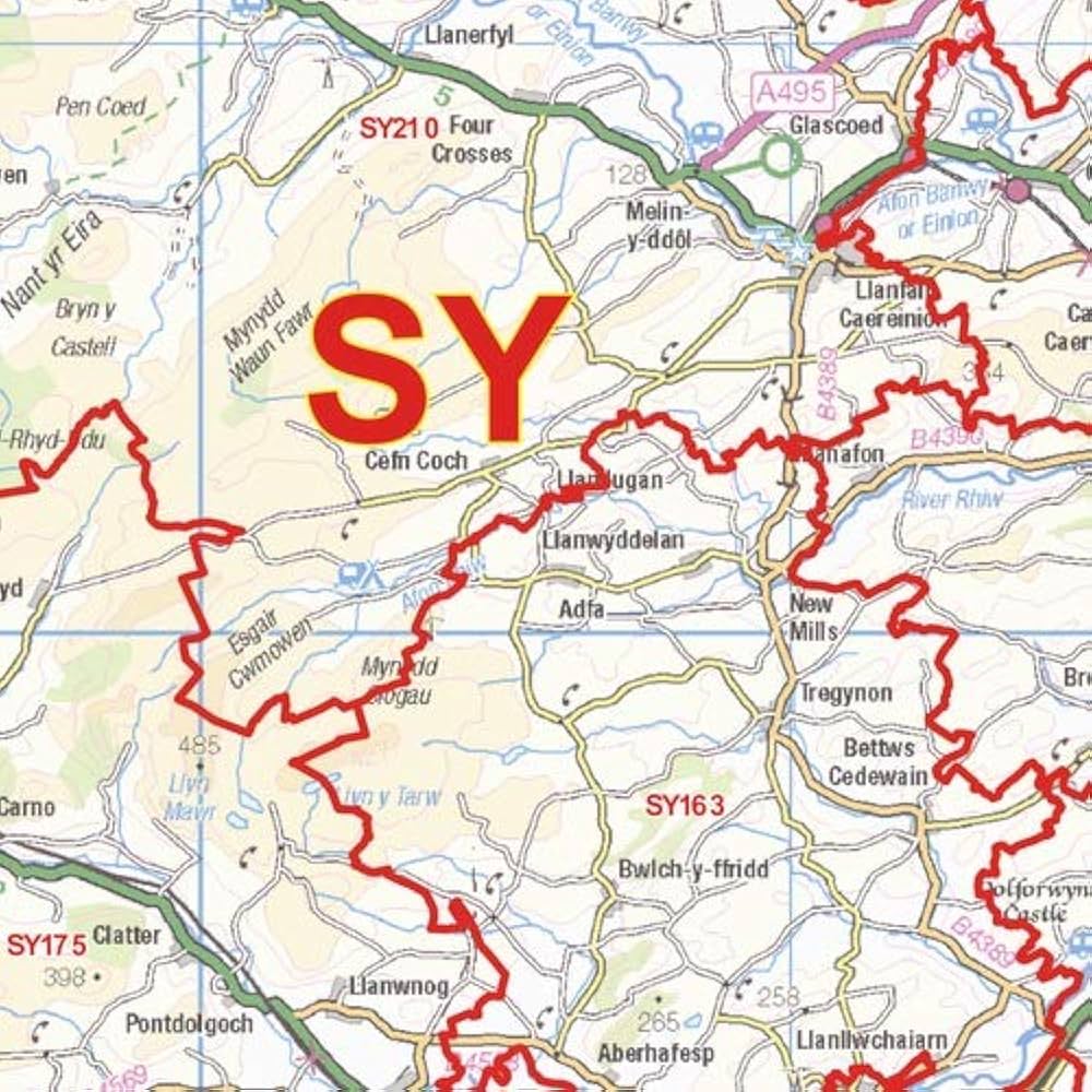 sy postcodes