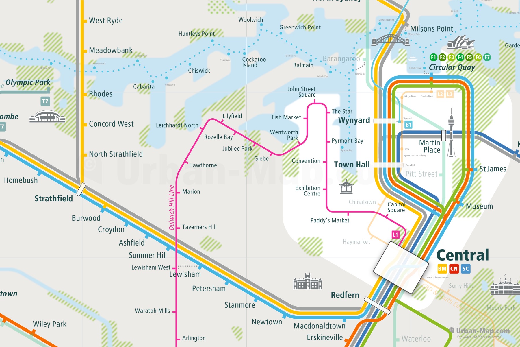 sydney light rail map pdf