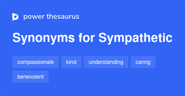 sympathetic synonym