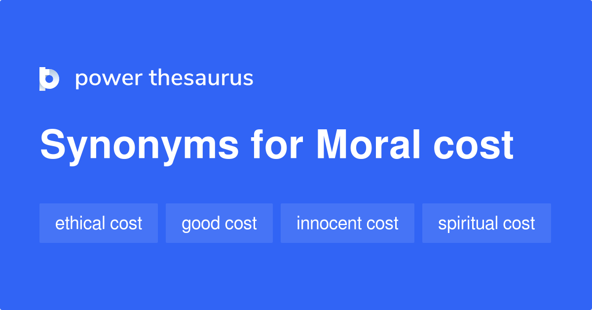 synonym for morally
