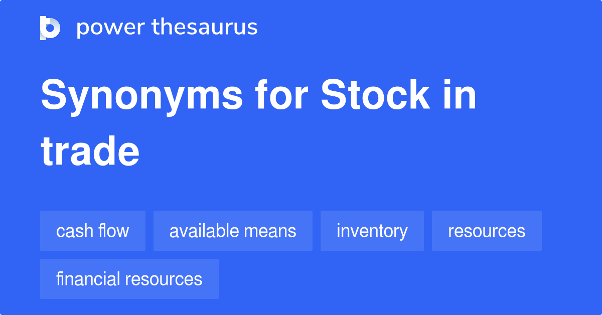synonym for stock