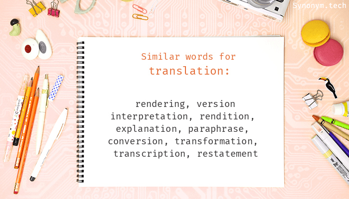 synonym translator