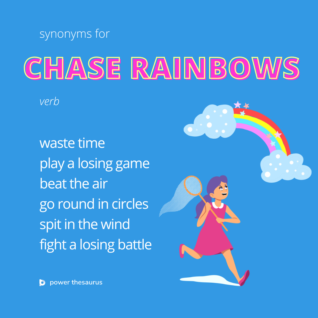 synonyms for chased