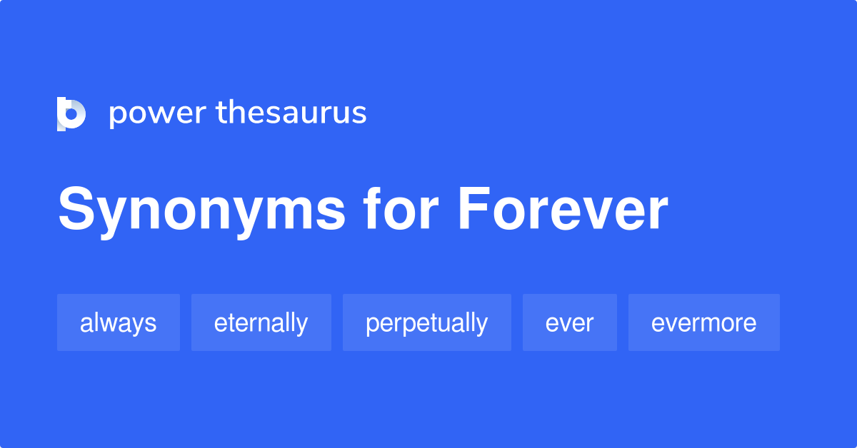 synonyms for forever