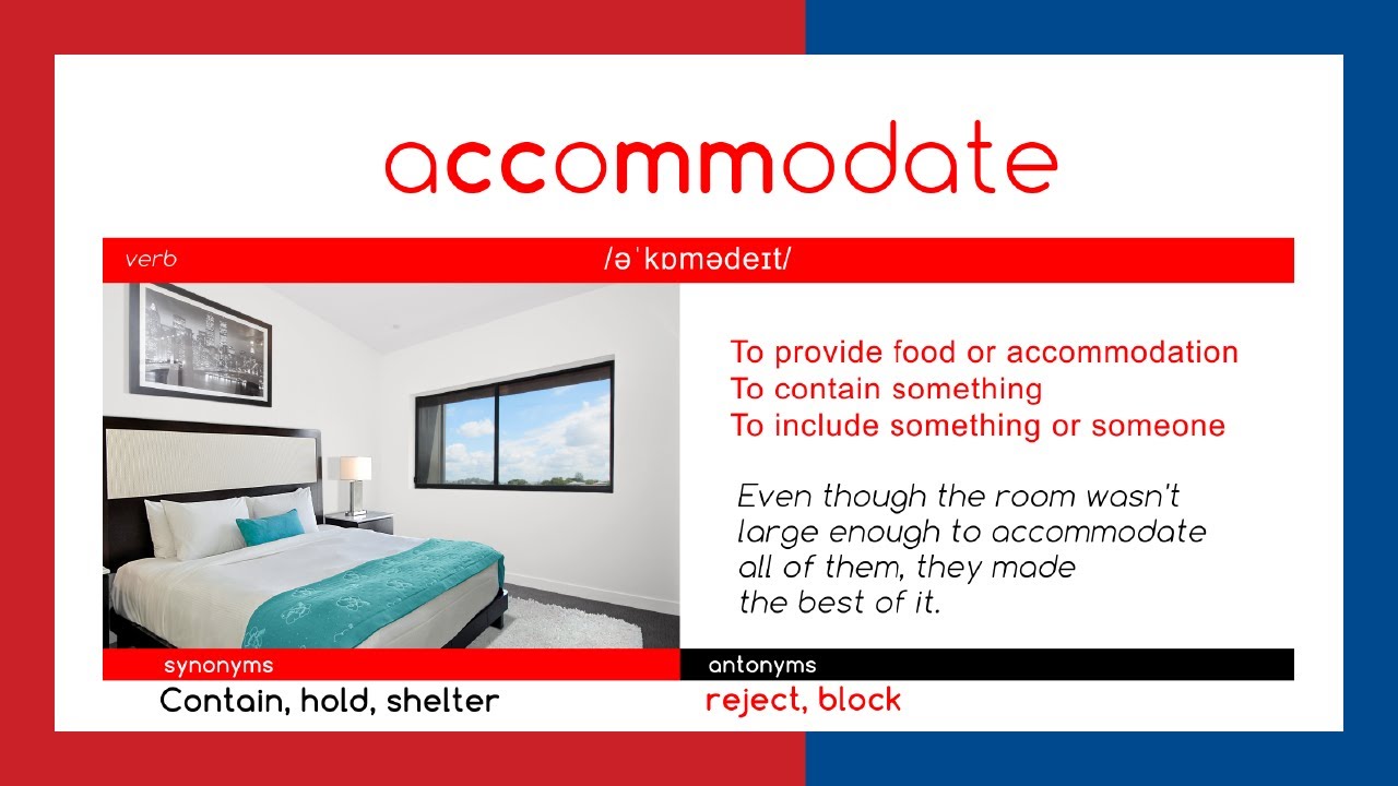 synonyms of accommodate