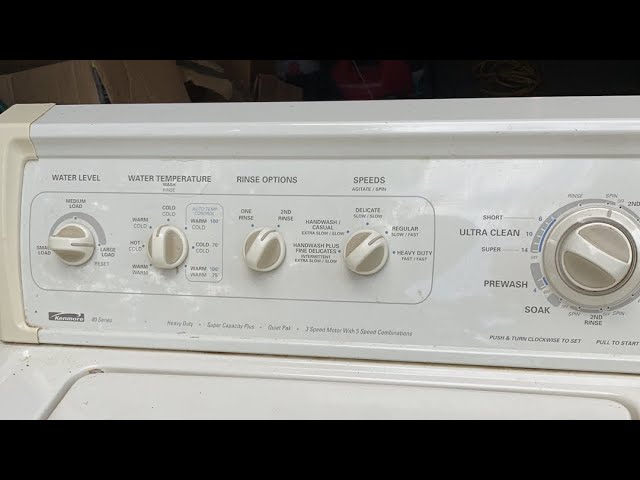 tablero de lavadora kenmore