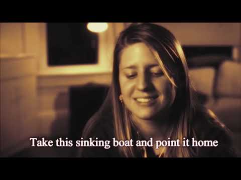 take this sinking boat and point it home lyrics