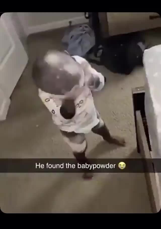 talcum powder meme