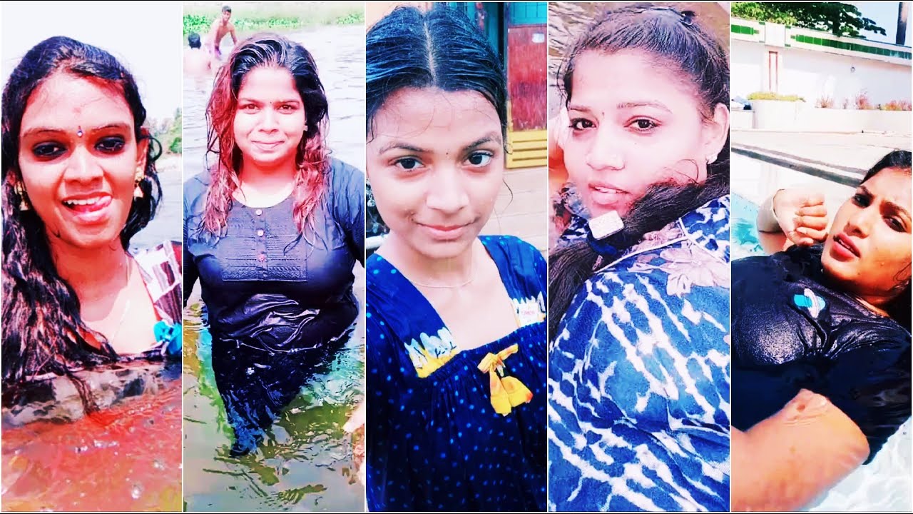 tamil girls bathing videos