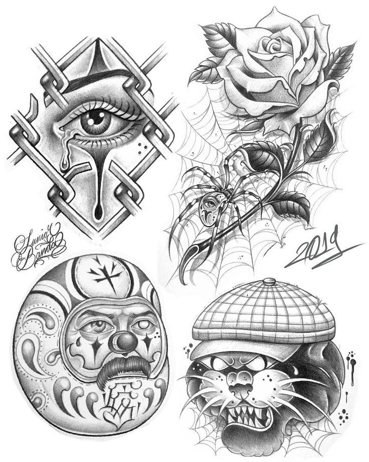 tattoo gangster diseños