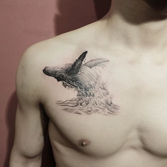 tatuajes de ballenas