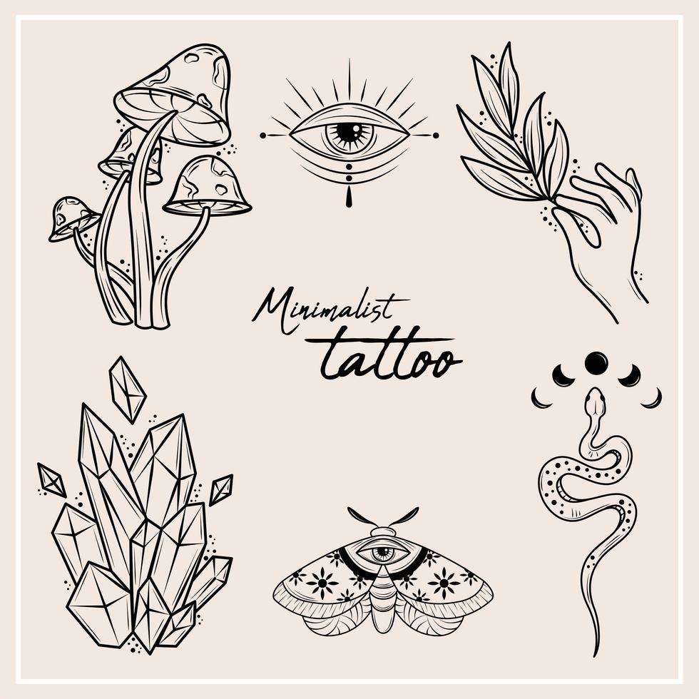 tatuajes minimalistas dibujos