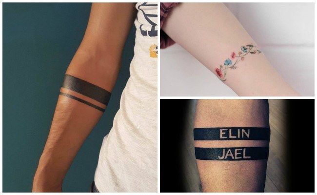 tatuajes tipo brazalete