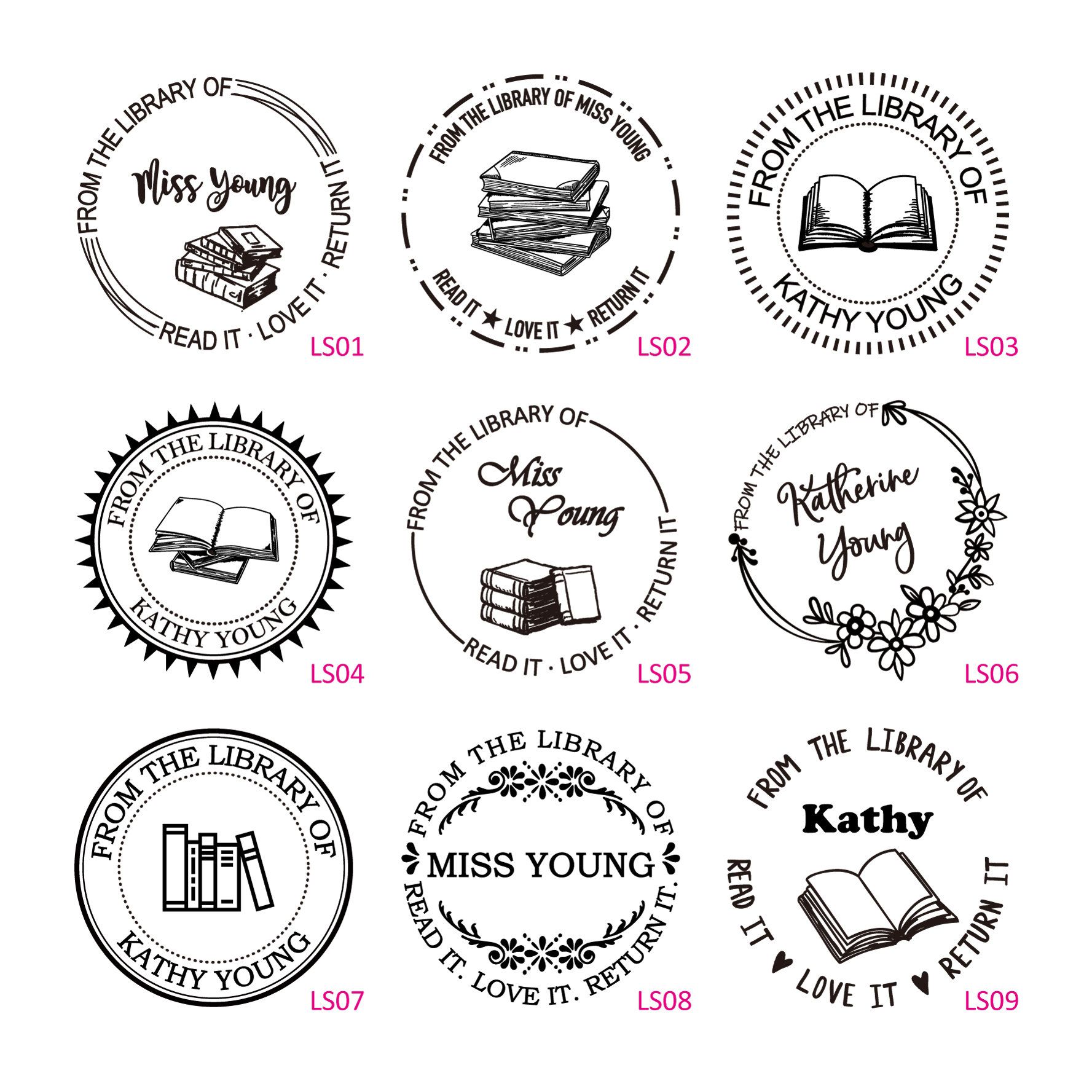 teacher book stamp