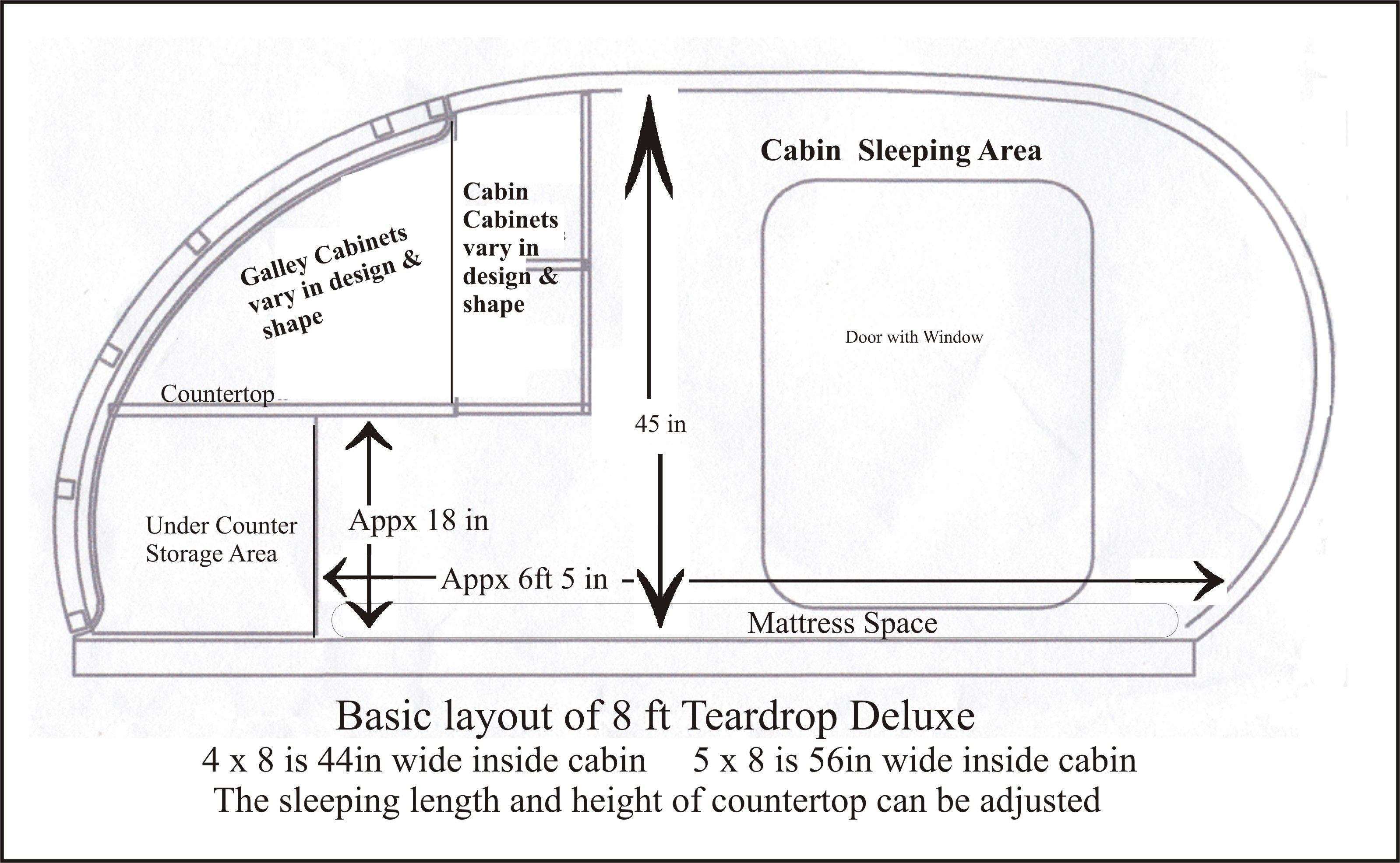 teardrop trailer drawings