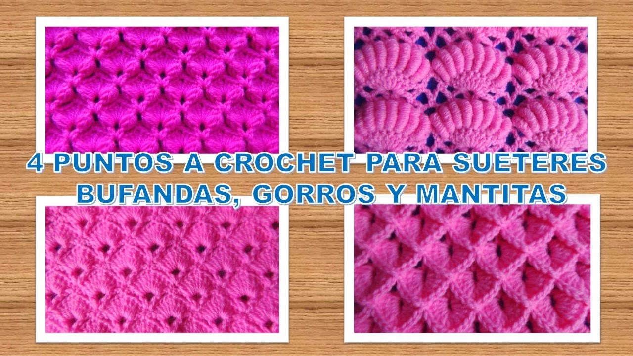 tejidos crochet paso a paso