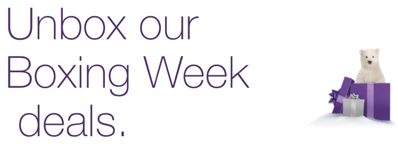 telus boxing week deals