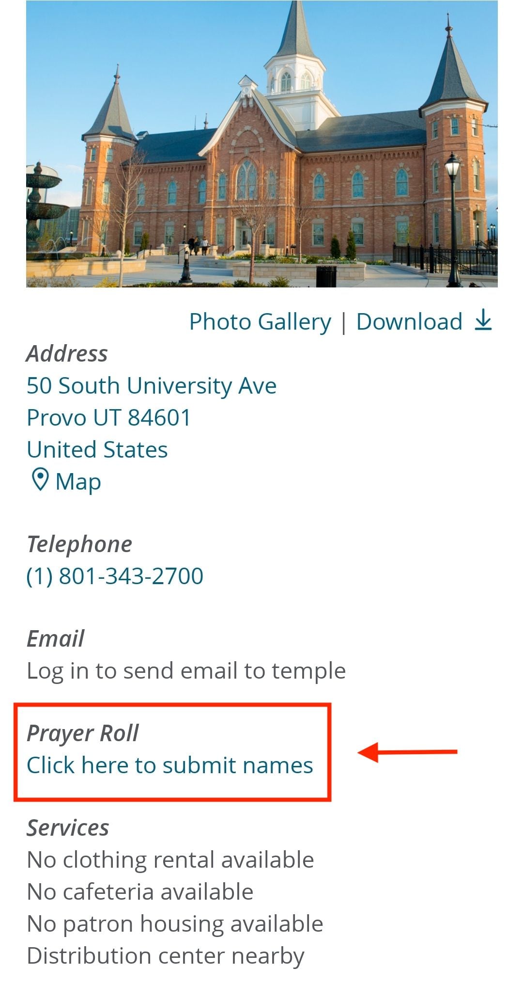 temple prayer roll online