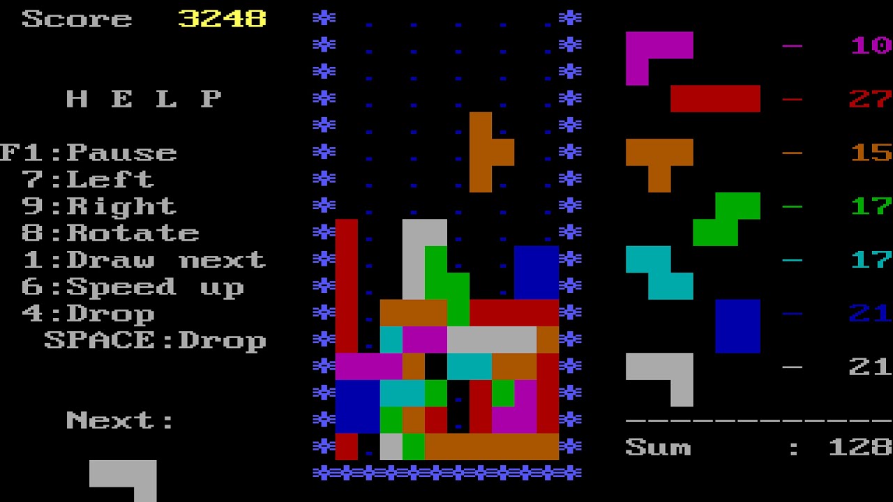 tetris computer game