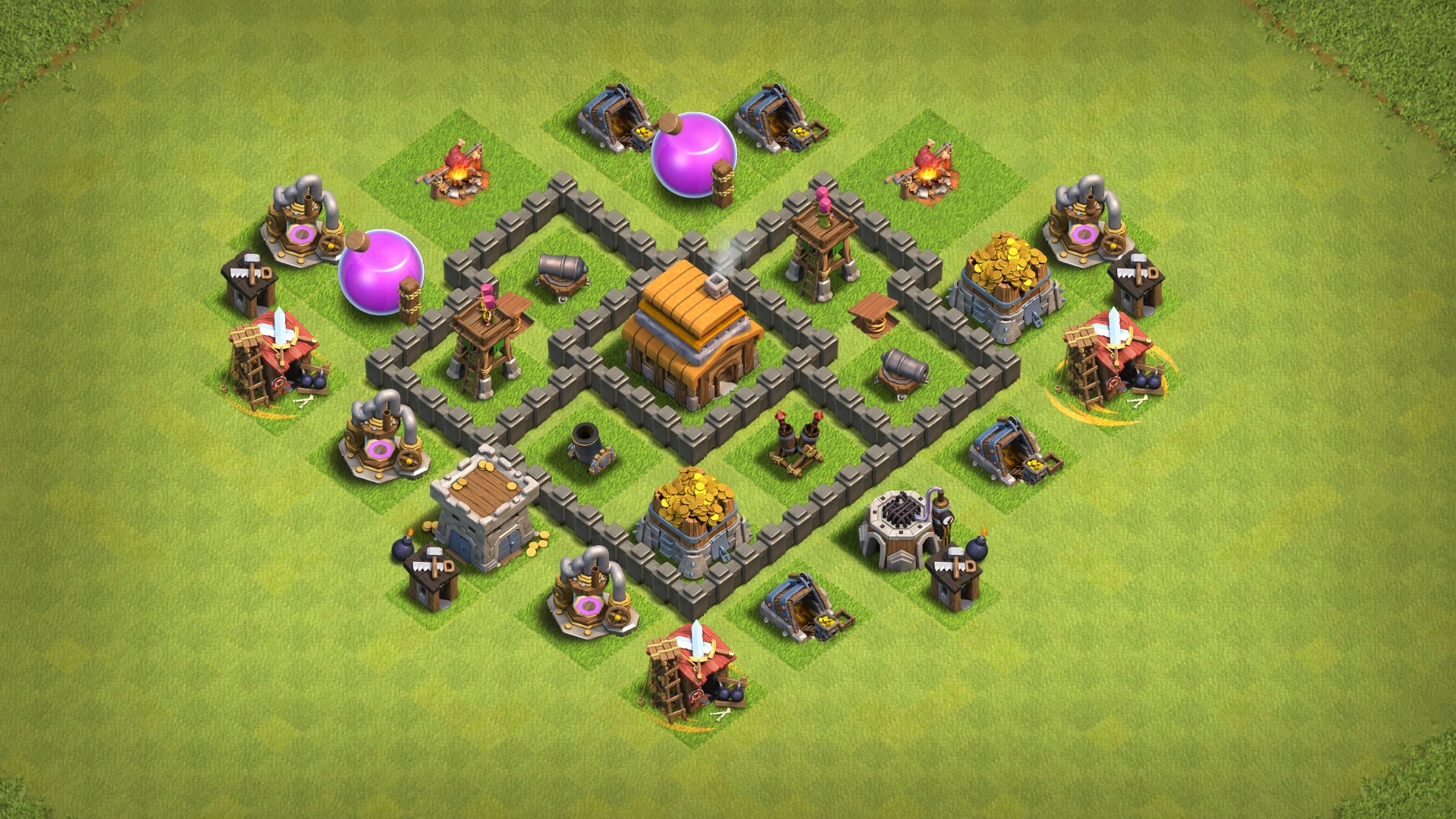 th 4 base layout