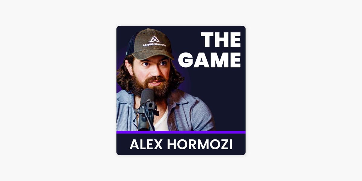 the game by alex hormozi