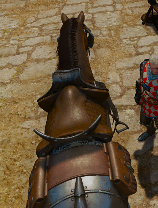 the witcher 3 saddle