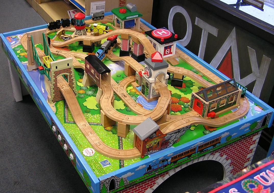 thomas the tank wooden set