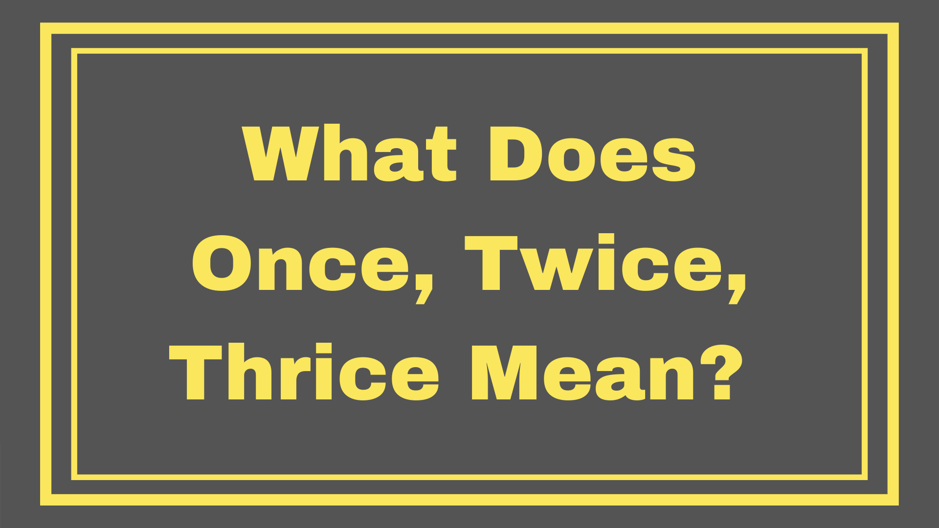 thrice a number in mathematical expression