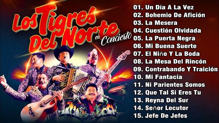 tigres del norte mix