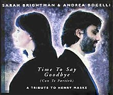 time to say goodbye song