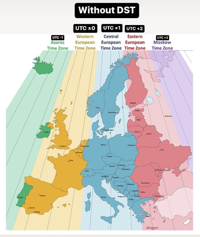 time zone cet est