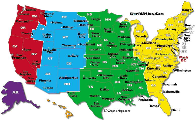 time zone for atlanta