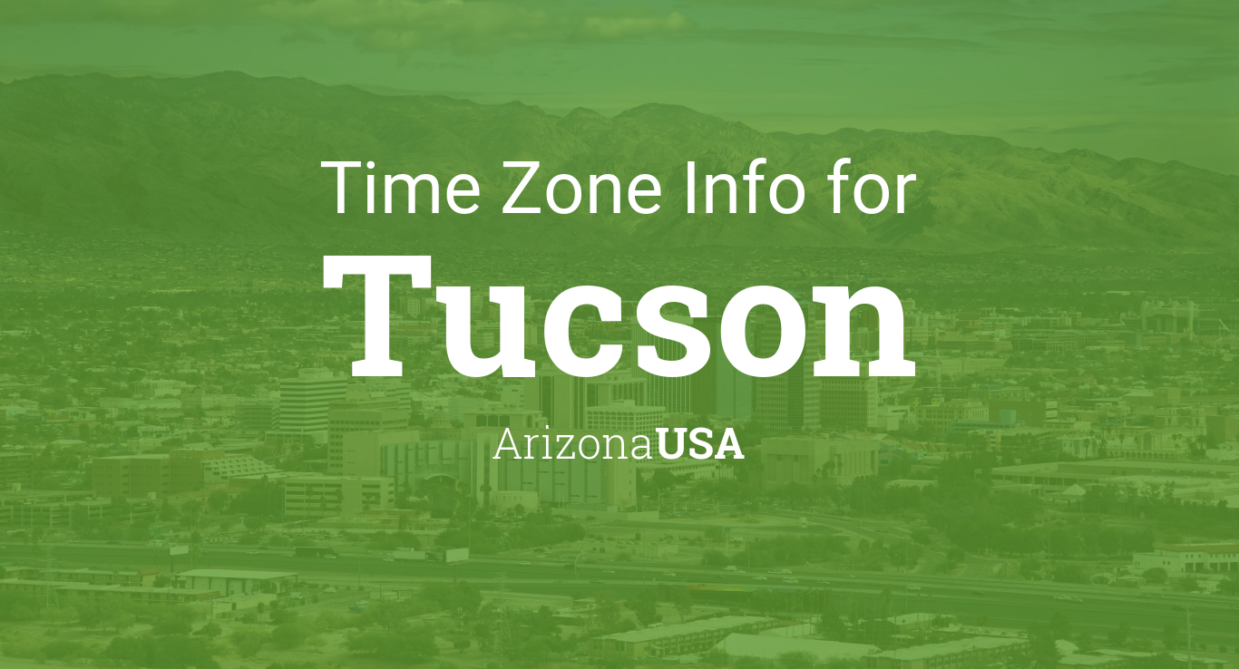 time zone tucson arizona