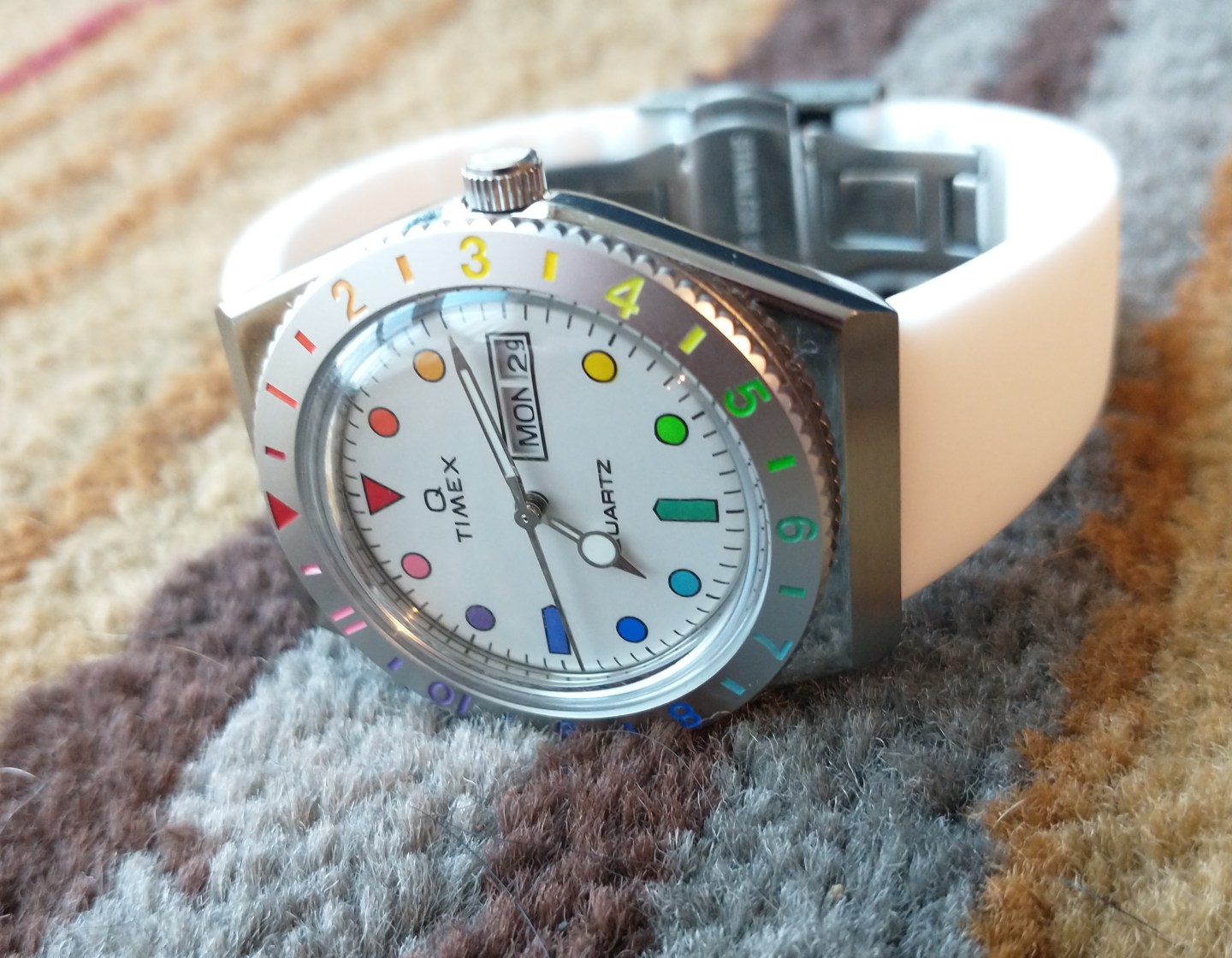 timex rainbow watch