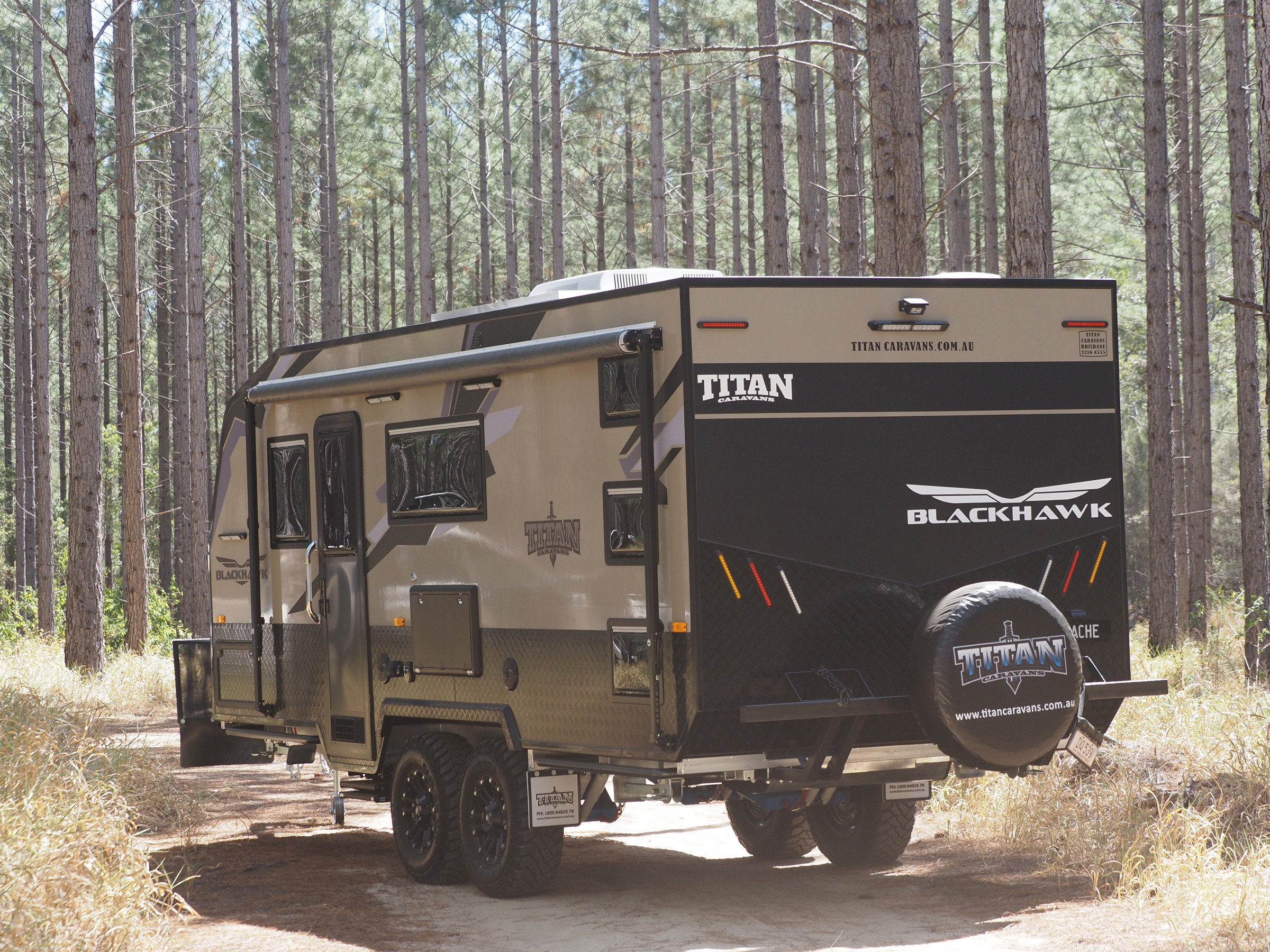 titan blackhawk caravan price