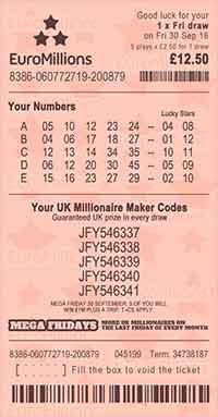 tonight euromillions jackpot