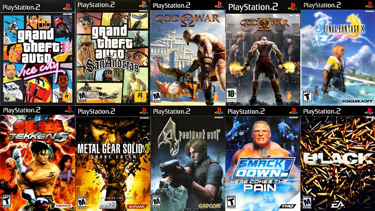 top ps2 games