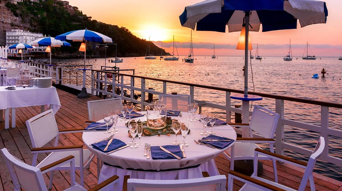 top restaurants in sorrento