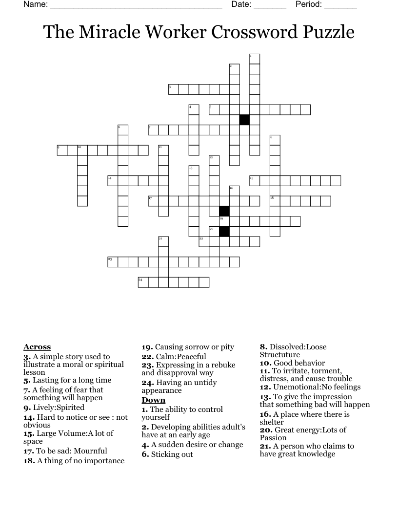 torment crossword clue