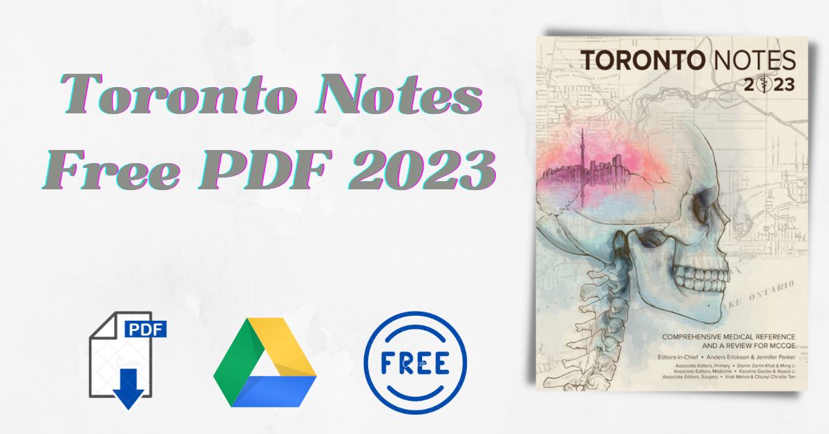 toronto notes 2023 pdf free download