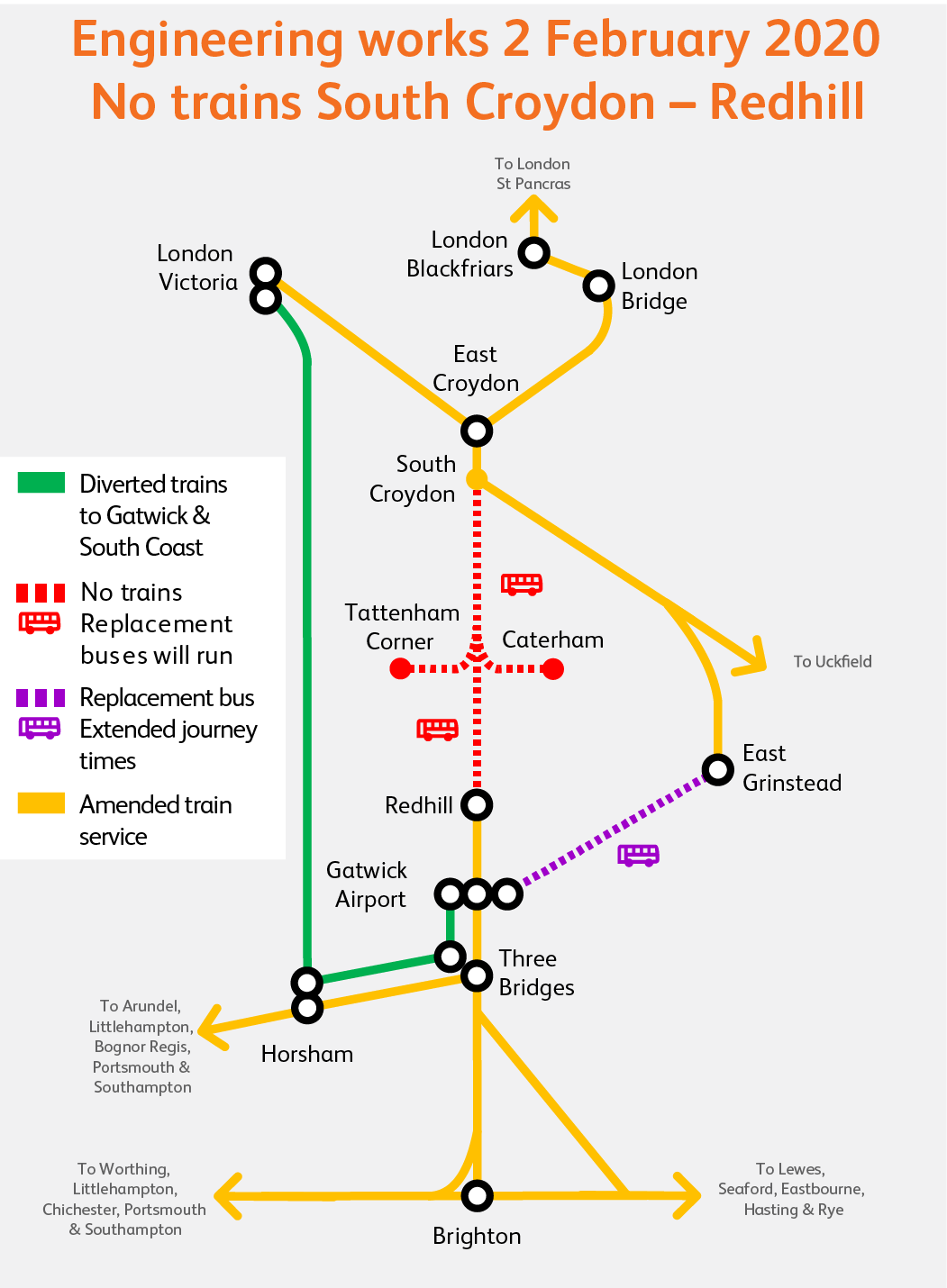 trains from redhill to london bridge