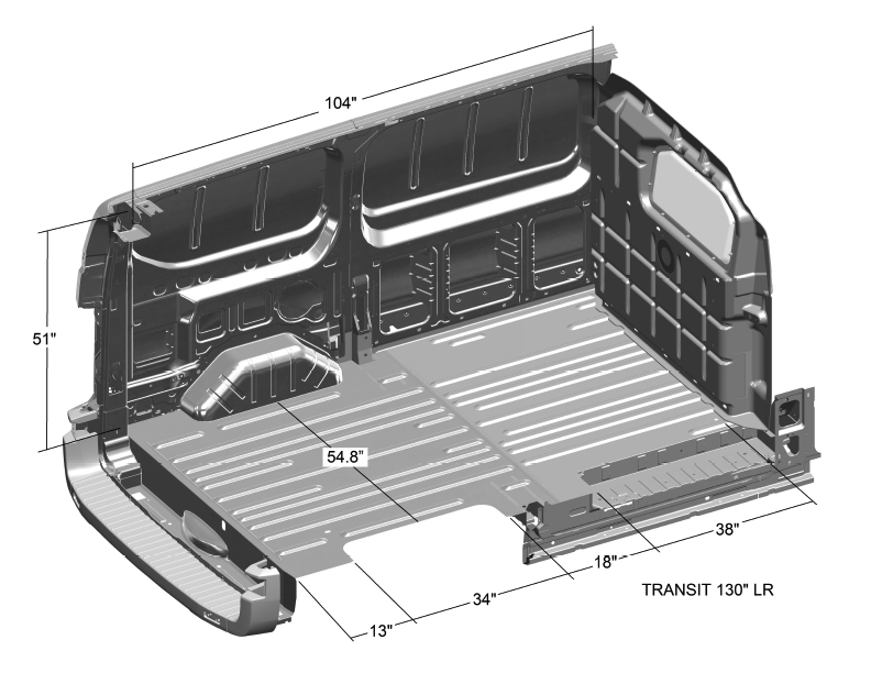 transit interior dimensions