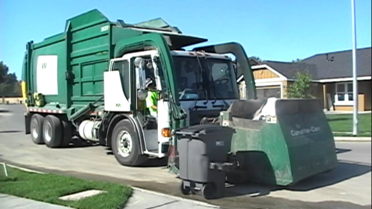 trash truck youtube