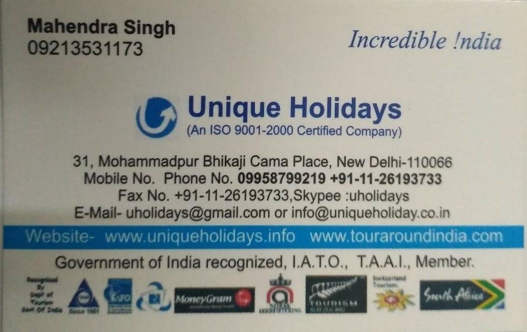 travel agent in bhikaji cama place