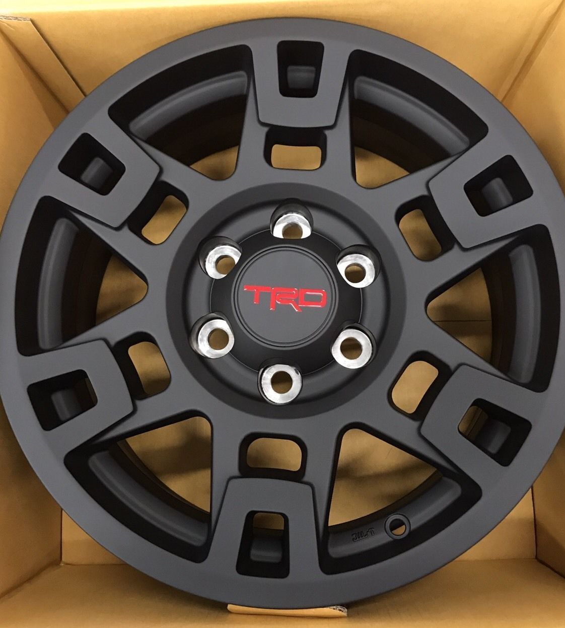 trd black rims 17