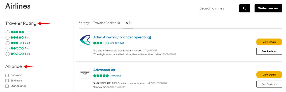 tripadvisor forum air travel