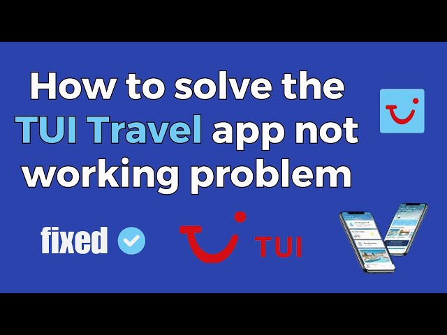 tui website issues today