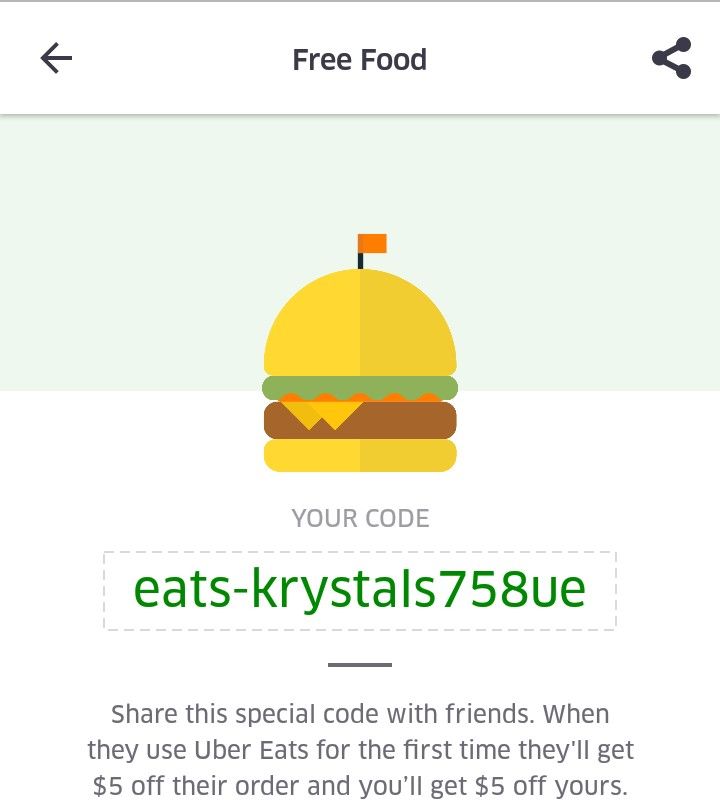 uber eat coupon code