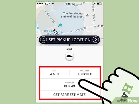 uber fare estimate